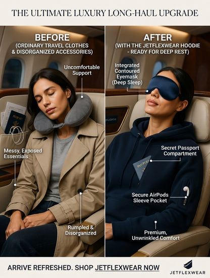 Airplane Mode Travel Hoodie